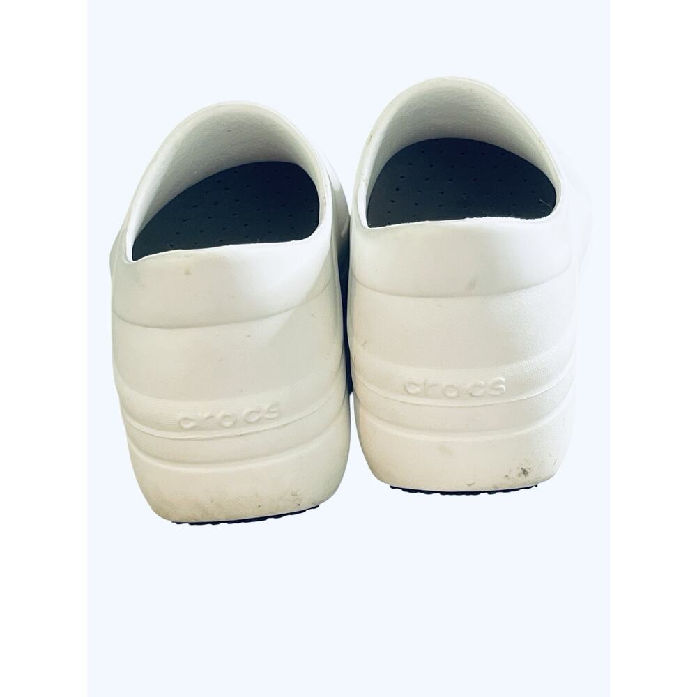 Crocs Neria Pro II Clogs Womens 8 M Slip Resistant Nurse Shoes Vegan Lightweight - Picture 8 of 16